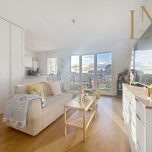 ORLEANS,  T2 loué   48,63 m2, balcon et stationnements 156 750 € FAI